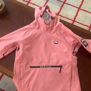 Pink Montec soft shell size medium